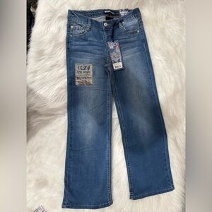 BlueSpice wide leg Cozy Blue Denim Jeans